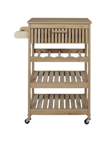 Desserte de cuisine Klaus Marron Home Deco Factory