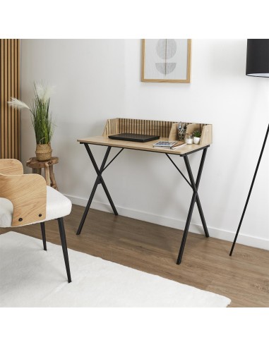 Bureau design en bois Marron Home Deco Factory