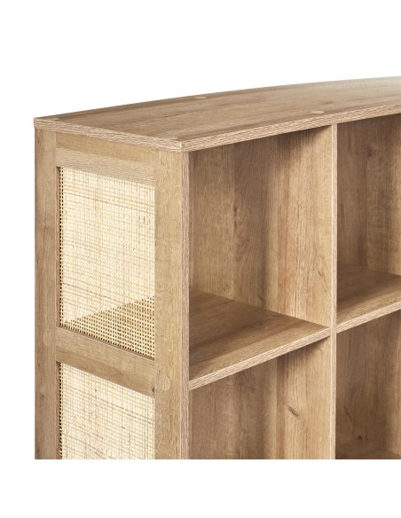 Rangement modulable 9 cases Bali Marron Home Deco Factory