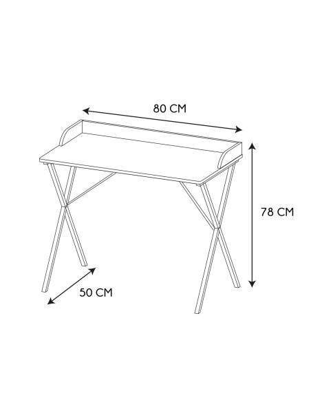 Bureau Brice Terrazzo Bleu Home Deco Factory