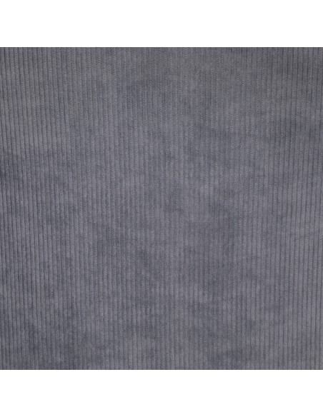 Chaise De Bar En Velours Céleste Gris - Atmosphera