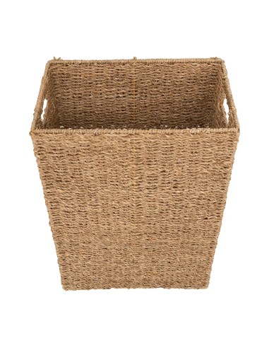 Panier à linge 40L En Roseau Beige Five