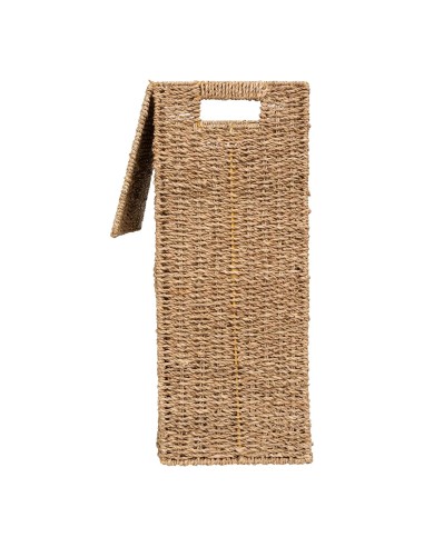 Panier à linge 40L En Roseau Beige Five