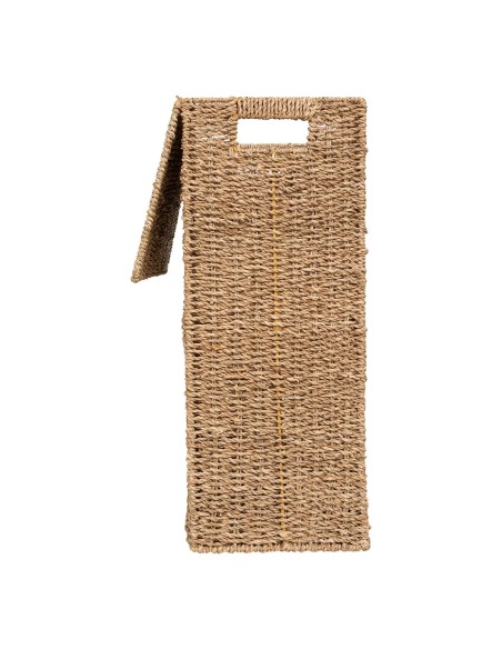 Panier à linge 40L En Roseau Beige Five