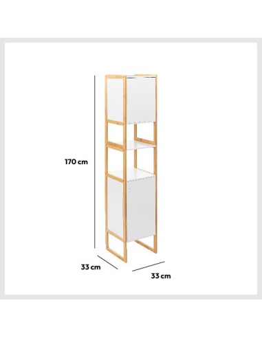 Colonne Salle De Bains Naturéo Blanc Five