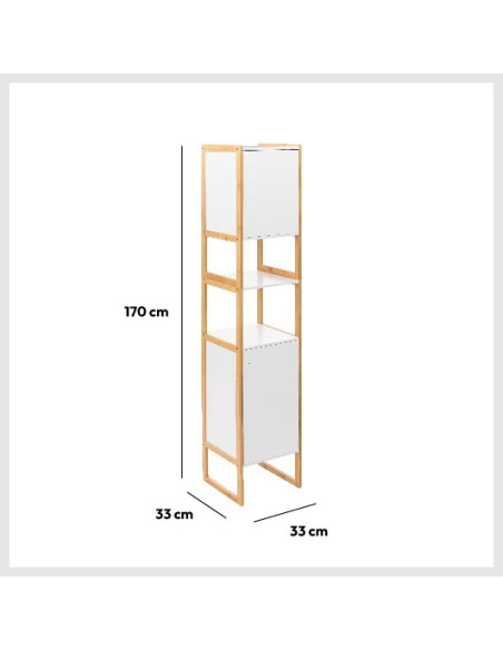 Colonne Salle De Bains Naturéo Blanc Five