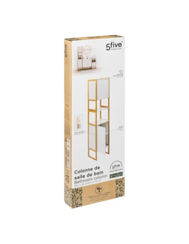 Colonne Salle De Bains Naturéo Blanc Five