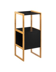 Meuble Bas Sous Lavabo Naturéo Noir Five