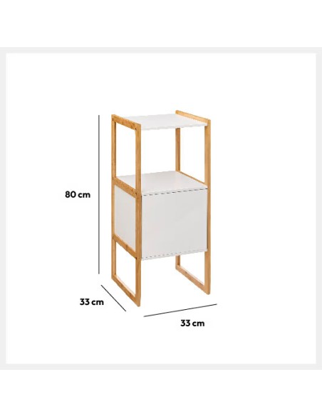 Meuble Bas Sous Lavabo Naturéo Blanc Five