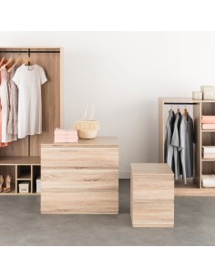 Commode 3 Tiroirs Dolo Beige Five 2