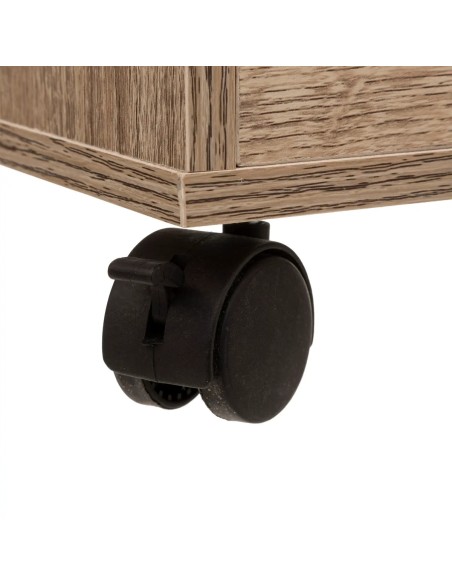 Caisson 2 Tiroirs Sur Roulettes Naturel Five