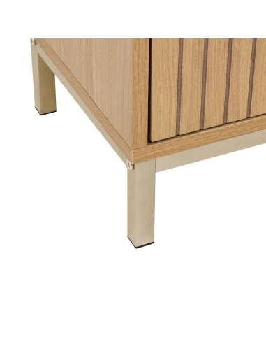 Colonne 1 Porte Effet En Bois Tasso Beige Five