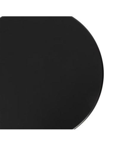 Table À Café Chamlo Noire Atmosphera