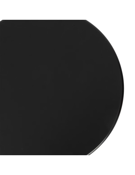 Table À Café Chamlo Noire Atmosphera