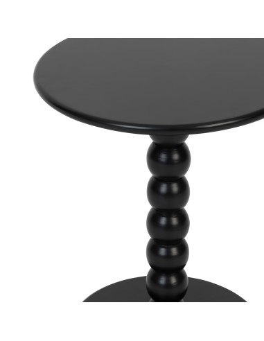 Table À Café Chamlo Noire Atmosphera