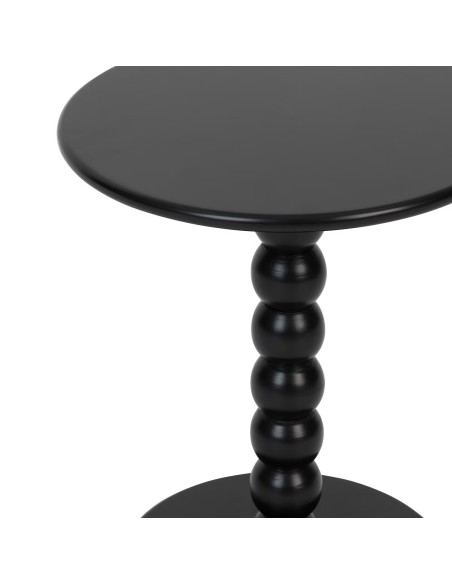 Table À Café Chamlo Noire Atmosphera