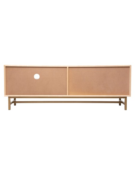 Meuble TV 1 porte Rayo Beige Atmosphera