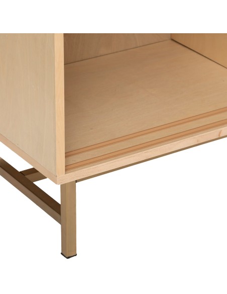 Meuble TV 1 porte Rayo Beige Atmosphera