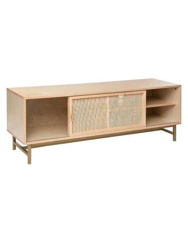 Meuble TV 1 porte Rayo Beige Atmosphera
