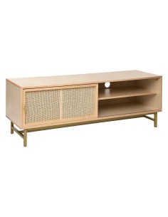 Meuble TV 1 porte Rayo Beige Atmosphera