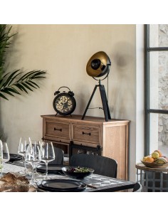 Lampe Trépied Lahti Haut 70 cm Noir Atmosphera 2