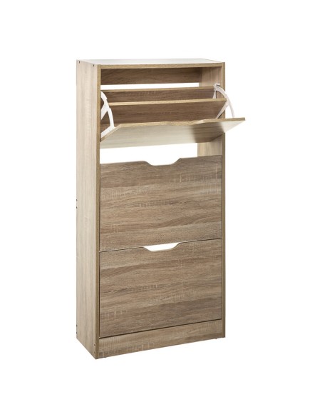 Meuble Range Chaussures 3 Tiroirs Beige Five