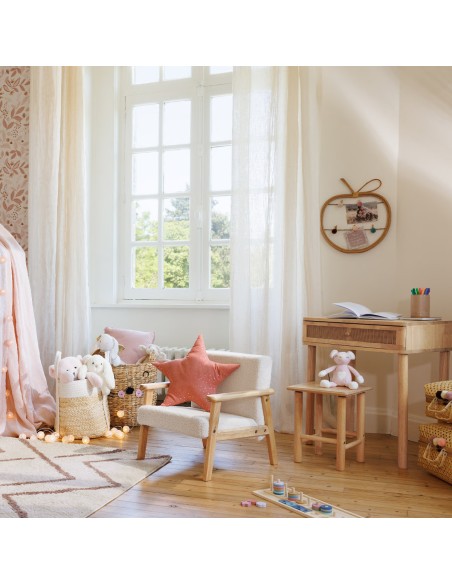 Fauteuil Pour Enfant Basile Ecru Atmosphera