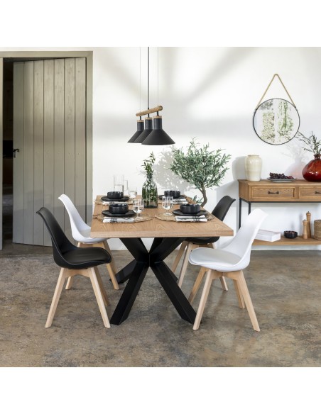 Chaise Diner Baya Blanche Atmosphera