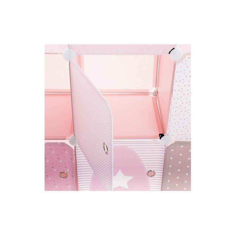 Meuble de rangement Château Atmosphera for kids Rose