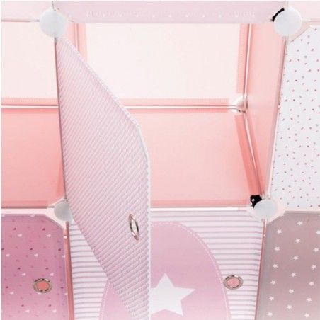 Meuble de rangement Château Atmosphera for kids Rose