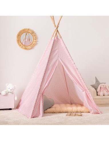 Tipi Déco Enfant 160cm Rose Atmosphera for kids