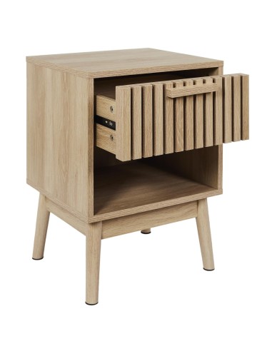 Table De Chevet Bali Beige Home Deco Factory