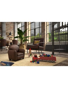 Fauteuil Club Marron Pour Enfant Atmosphera for kids 2