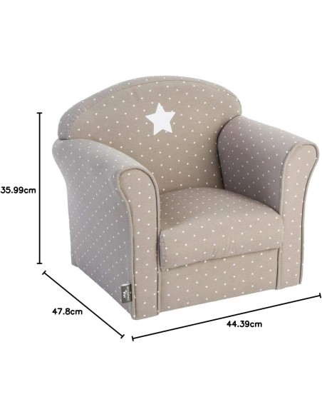 Fauteuil Pour Enfant Taupe Atmosphera For Kids