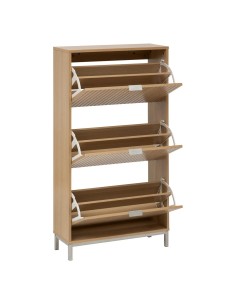 Range Chaussures 3 Tiroirs 18 pcs Tasso Naturel Five 2