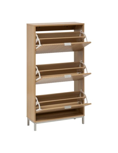 Range Chaussures 3 Tiroirs 18 pcs Tasso Naturel Five