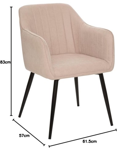 Fauteuil De Repas Visoca Beige Atmosphera