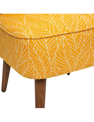 Fauteuil Chen Chiara Ocre Atmosphera