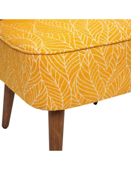 Fauteuil Chen Chiara Ocre Atmosphera