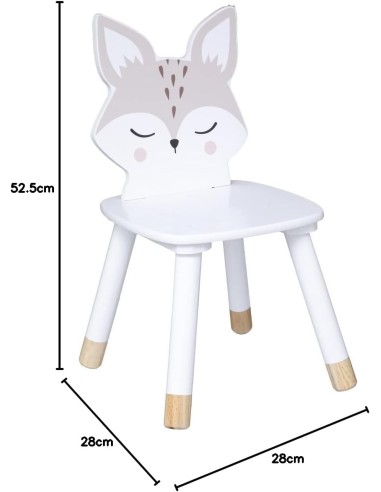 Chaise Enfant Douceur Renard Atmosphera For Kids