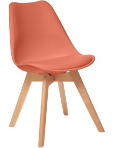 Chaise Diner Baya Terracotta Atmosphera