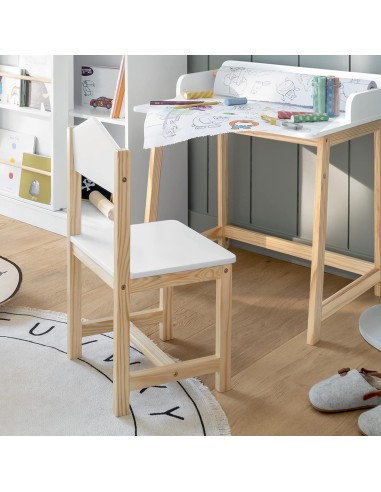 Chaise Enfant Maison Blanche Atmosphera