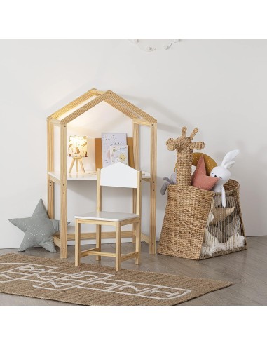 Chaise Enfant Maison Blanche Atmosphera