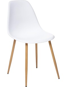 Chaise En Polycarbonate Taho Blanche Atmosphera