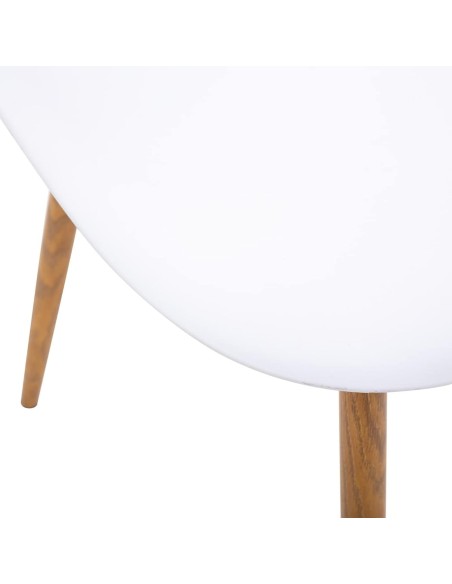 Chaise En Polycarbonate Taho Blanche Atmosphera