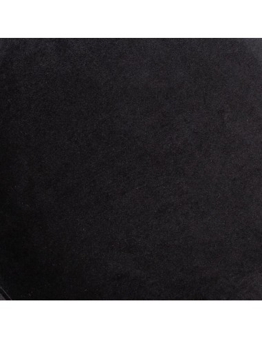 Chaise En Velours Tyka Pieds Métal Noire Atmosphera