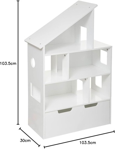 Maison Avec Coffre De Rangement Sur Roulettes Atmosphera