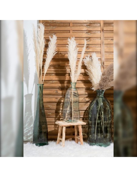 Tabouret en bois beige Suzette