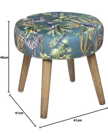 Tabouret De Jungle Sango Atmosphera