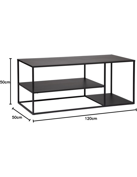 Meuble TV Gota Noir Atmosphera